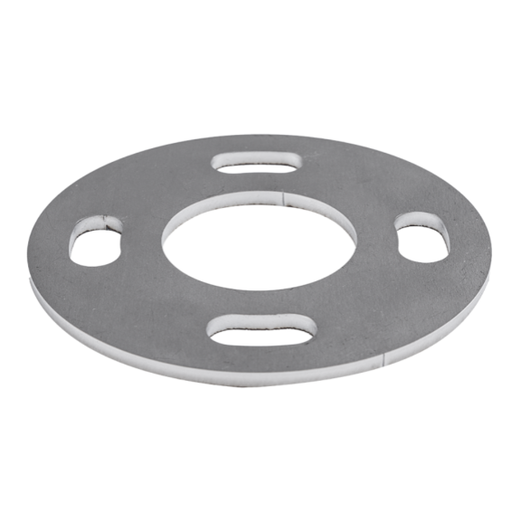 [i21.0204.4BR] Flancis pie grīdas 42,4  D100, 11x20mm, h4 AISI 304