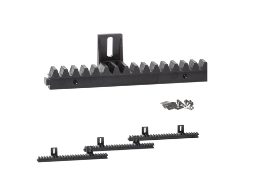 [60.055.02] Polyamide rack (with steel core inside) L1000x20mm, three parted 40cm*3 (up to 800kg)