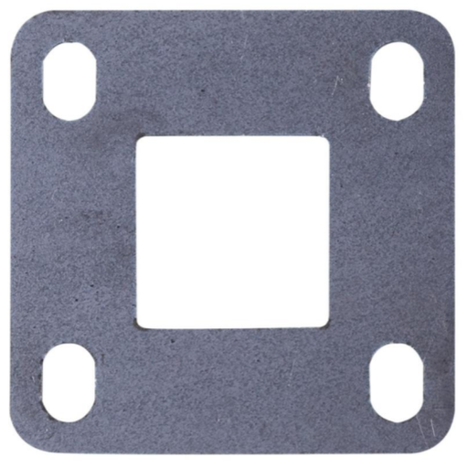 [K45.060.25] Стальной фланец 25x25x3mm/60x60mm 