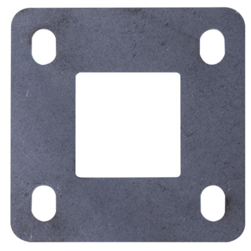 [K45.070.30] Стальной фланец 30x30x3mm/70x70mm