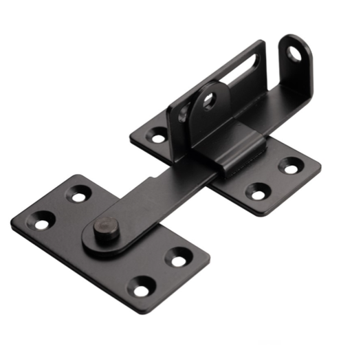 [64.095] Stainless Steel Gate Latch 20-55 mm, black
