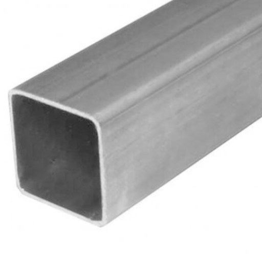Square tube 100x100x2mm L1000mm, galvanized