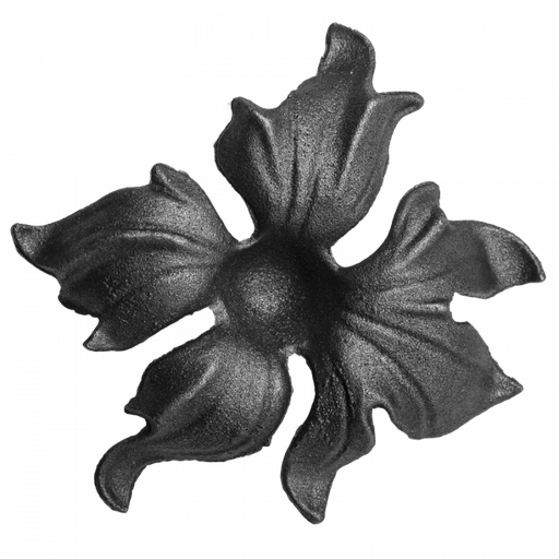 [K52.130] Decorative steel flower D150 x 4 mm