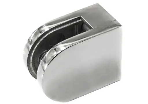 [i01.50D1.4XP] Cтеклодержатель 50x40x26mm AISI 304, полированный