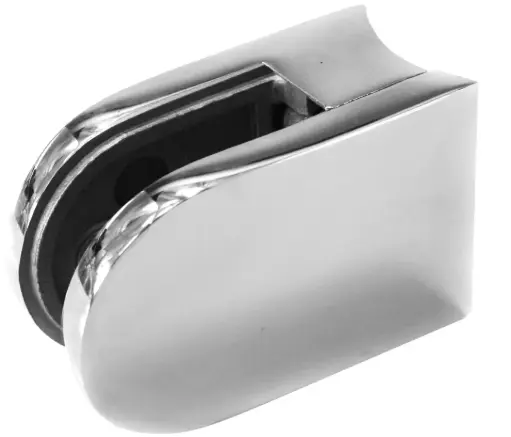 [i01.50D1.6BP] Stikla turētājs d42,4mm, 50x40x26mm AISI 316, pulēts