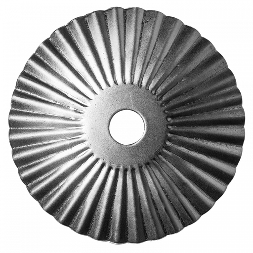[K50.030] Decorative steel flower 0,8 mm D10 x D70 mm