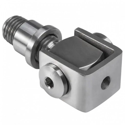 [i61.0020.4US] Hinge adjustable, stainless steel M20 B37xL94xG69 mm