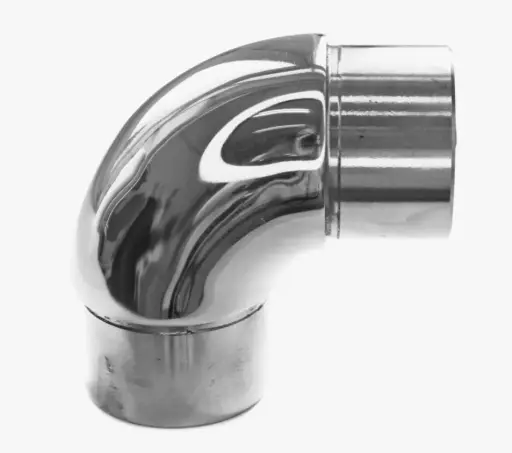 [i13.0201.4BP] Flush angle 90 gr. 42,4x2 h44 mm, AISI 304 Polished