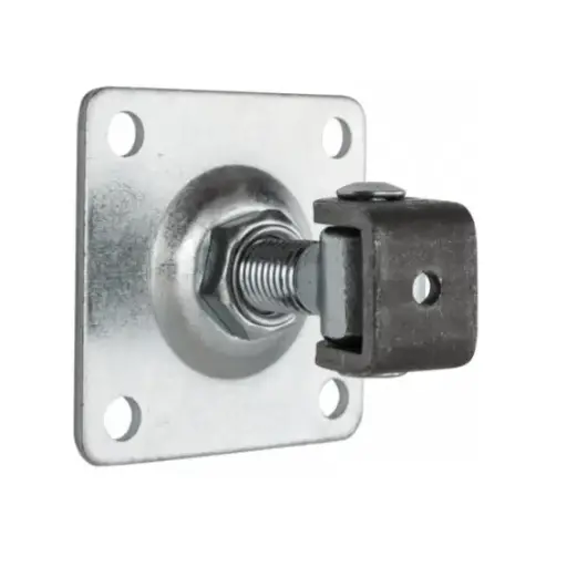 [61.018.18] Regulējamā eņģe M18 ar flanci 80x80mm