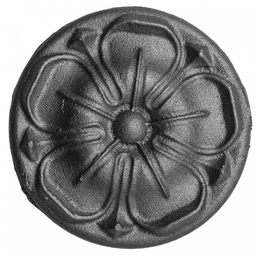 [K52.305] Decorative steel flower D88 x 8 mm