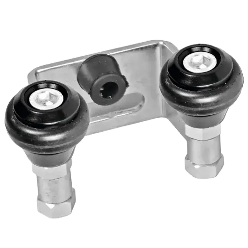 [60.023] Handle for sliding gates with rubber rollers (60mm)