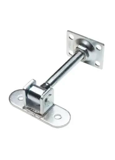 [61.068.16.01] Regulējamā eņģe M16 ar plāksni 115x40mm (pāksne75X55X3mm) 