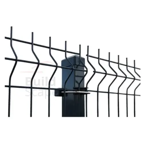 [3D.4.1730.W46.7016] 3D Fence panel Ø4mm, H1730mm (200x55mm), RAL7016