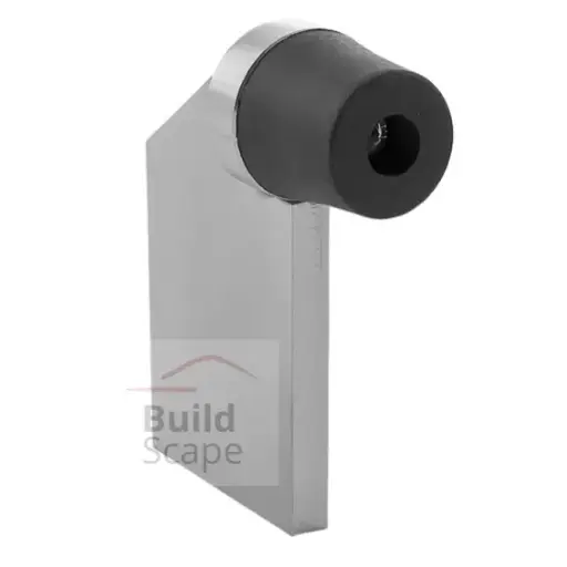 [1700084] ES 50 - End stop, welded, for sliding and swing gates