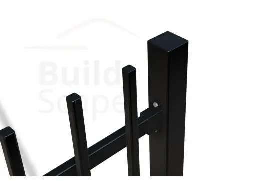 MEP2 Metāla žoga posms H1500mm, RAL9005