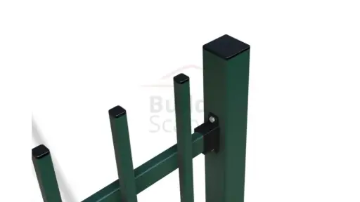 MEP3 Metāla žoga posms H1500mm, RAL6005