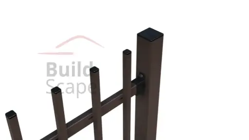 MEP3 Metal fence H1500mm, RAL8017