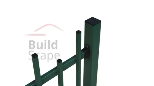 MEP5 Metāla žoga posms H2000mm, RAL6005