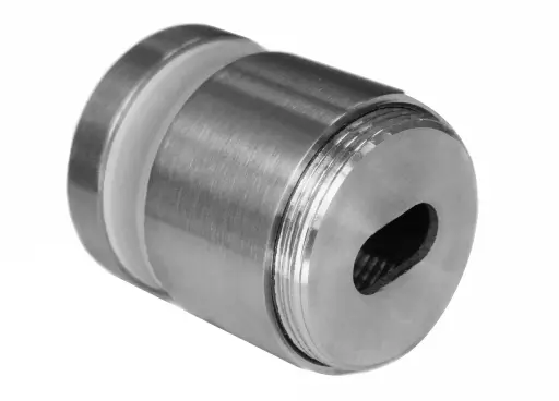 [i01.5540.4XS] Point glass holder d50mm, M10, with adjustance AISI304 satin (8-21.52mm)