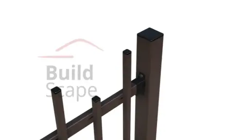 [MEP5.8017M.H2000] MEP5 Metal fence H2000mm, RAL8017