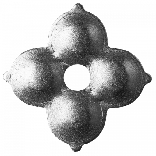 [K50.023] Decorative steel flower D8 x D35 mm 1,5 mm