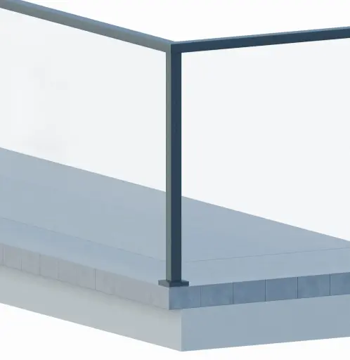 [A31.SLOT.C20] Alumīnija stabs 55x50cm, stūra (neapstrādāts)