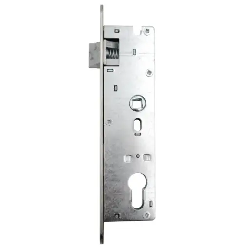 [63.211.01L] INOX Замок для калитки 220x50mm/72mm (левый) 