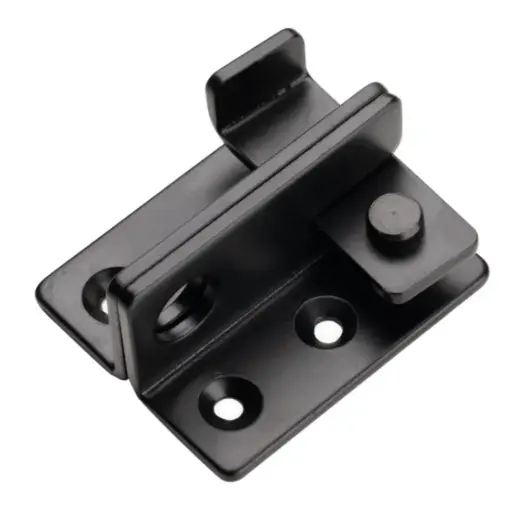 [64.094L] Gate latch H62xL60mm, with bolt (left)