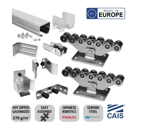 [1710120] Cantiliver gate hardware set  KIT MAMBA MAX 10.0