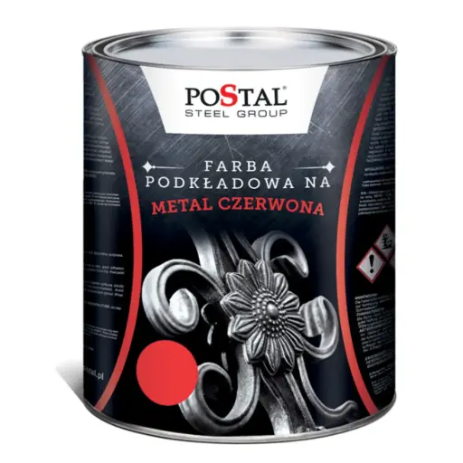 [70.901] Gruntskrāsa metālam, sarkana, 1L 