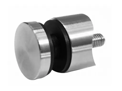 [i01.3000.4BS] Точечный стеклодержатель 42,4mm, d30mm, M8, AISI304 шлифованный (6-18mm)
