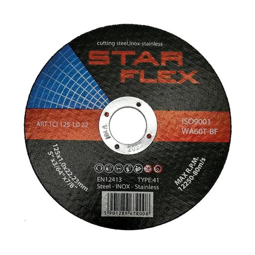 [TCI1251022] Disco de corte 125x1mm inox & metal