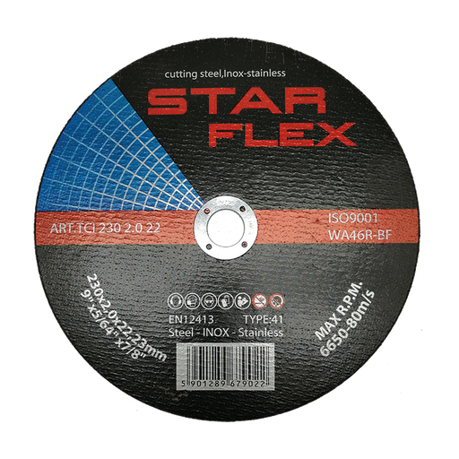 [TCI2302022] Disco de corte 230x2mm ( inox & para metales )