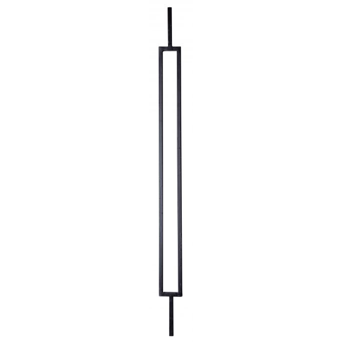 [K22.200] Forged steel baluster 10x10 mm H800 x L610 mm