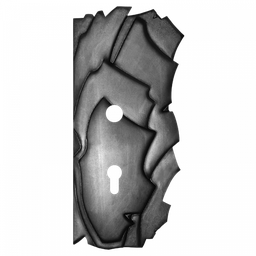 [63.166.72.50] Nosegplāksne, labā H295 x L136 x 2 mm