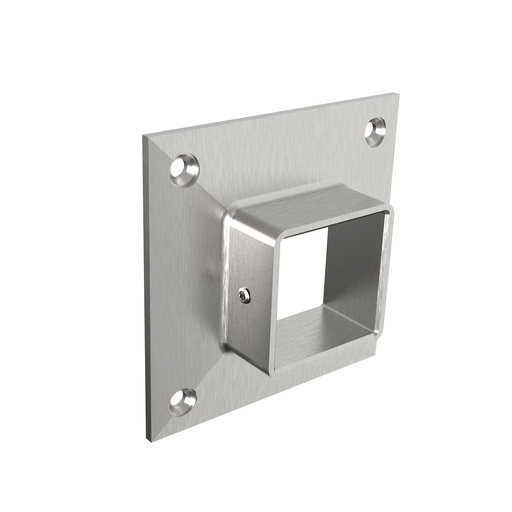 [i22.1001.4ES] Anclaje pared  40x40x2 mm h28 AISI 304