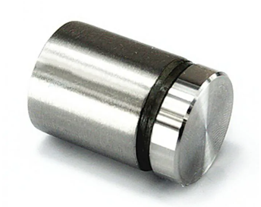 [i01.1920.4XS] Stikla turētājs M10 D19 AISI 304, Satin (4-10mm)