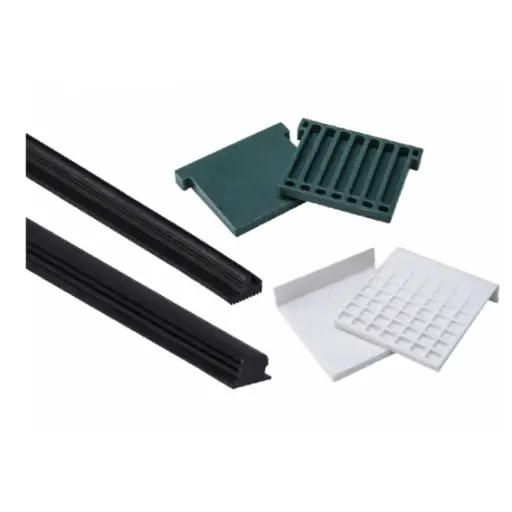 [i04.0025.R10] Set of rubbers and gaskets for aluminium profile L2500 (10-10.76mm)