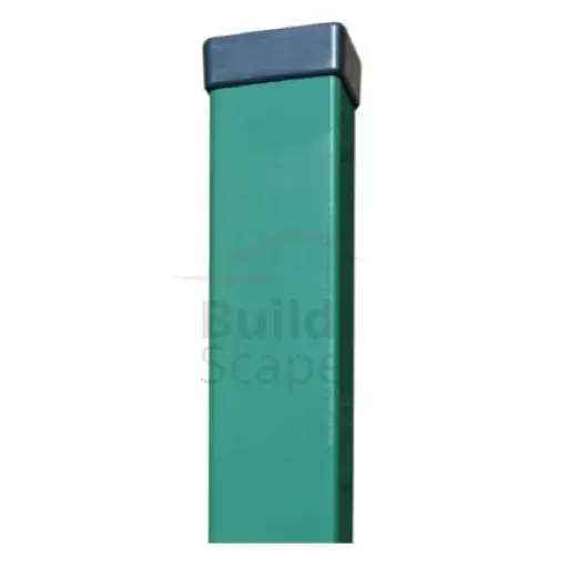 Metāla stabs H2.5m 60x40x1.2mm, RAL6005