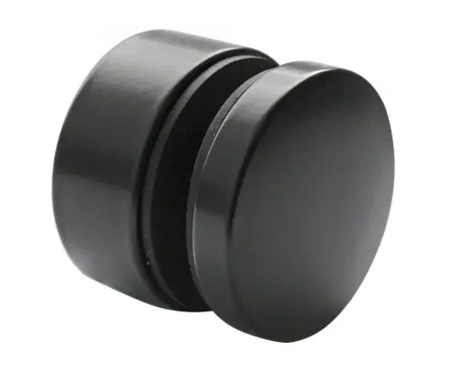[i01.5012.4XM.9005] Точечный стеклодержатель d50mm, M10, AISI 304, RAL9005 (8-21.52mm) 