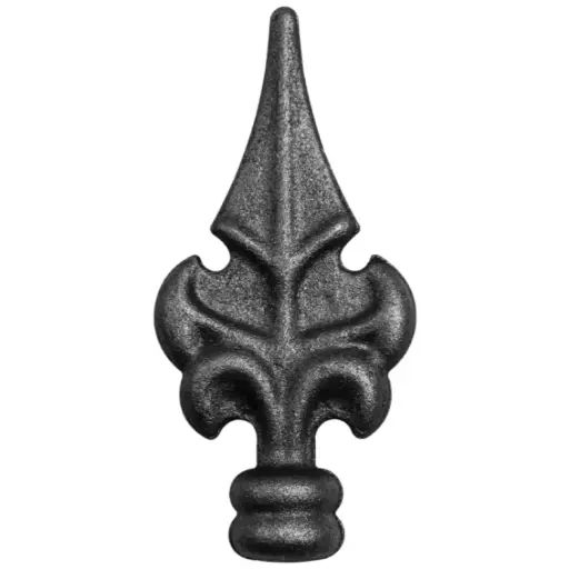 [K40.157] Forged steel arrowhead D26mm H134xL64mm