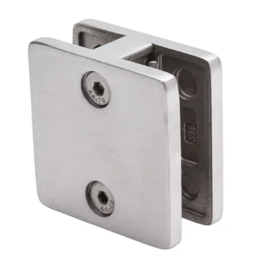 [i01.6060.6XS] Stikla turētājs 60x60x28mm, AISI 316