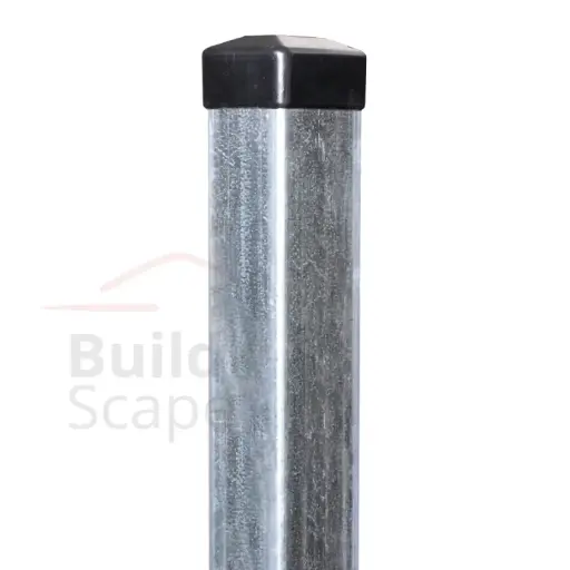 [MP.ZN.60X60.15.H25] Metal post H2.5m 60x60x1.5mm, galvanized (HDG)