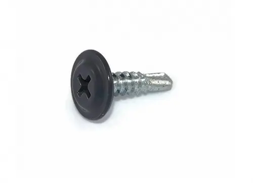 Mounting screw for metal picket fence 4.2x16 mm, RAL7016 (package 250pcs.)