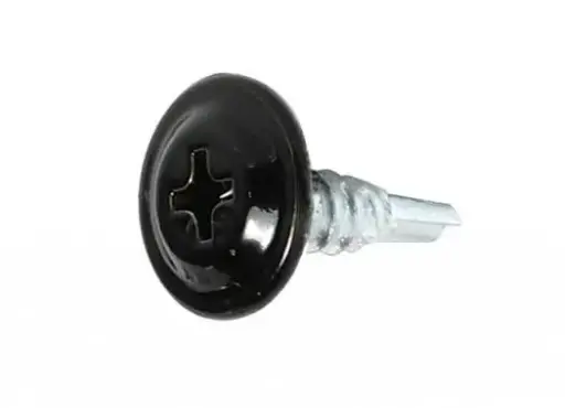 Mounting screw for metal picket fence 4.2x16 mm, RAL9005 (package 250pcs.)