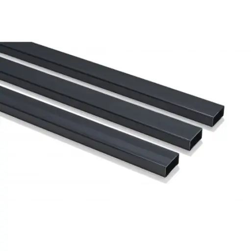 Profils žoga posmam L3000mm, 40x20x1.2mm, RAL7016