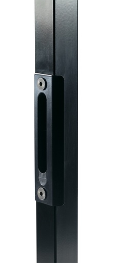 [SPKZ-QF-40-9005] Door clip SPKZ-QF-40-9005, RAL 9005 (black)