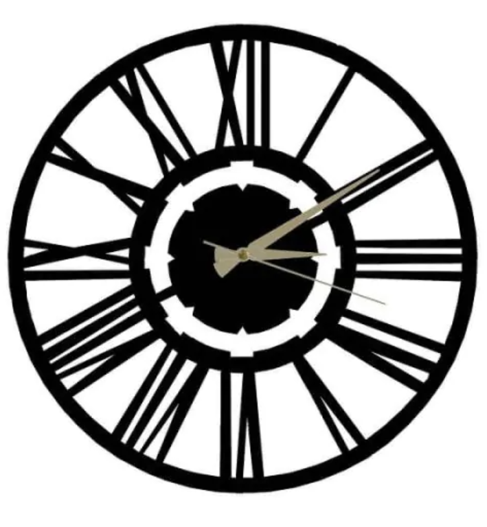 [D14.105] Metal wall clock NET 500x500x2 mm