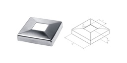 Nosegflancis 40x40 D108x108 H22 t1,5 AISI 304