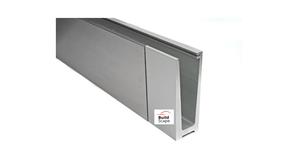 [i04.0250.AXS] Cubierta para perfil de aluminio - 2,5m, AISI 304 Satin